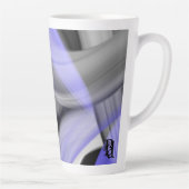 Latte Tasse Abstrakt Zuhause Trend Lavender Violet (Rechts)