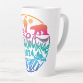 Latte Tasse Alaska Kreuzfahrtschiff Urlaub (Rechte Ecke)