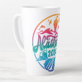 Latte Tasse Alaska Kreuzfahrtschiff Urlaub (Linke Ecke)