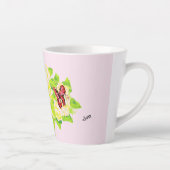 Latte Tasse: Asiatische Blume Milchtasse (Rechts)