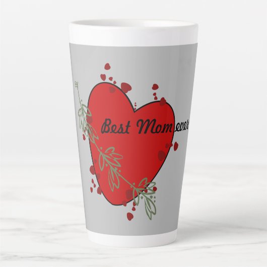 Latte Tasse "Best Mama" (Vorderseite)