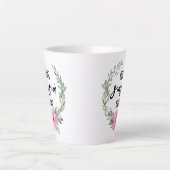 Latte Tasse beste Giagia je (Vorderseite)