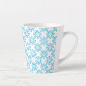 Latte Tasse Blue Pattern (Rechts)