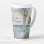 Latte Tasse - Bridal Latte Tasse - (Rechte Ecke)