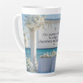 Latte Tasse - Bridal Latte Tasse - (Linke Ecke)