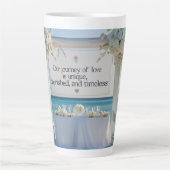 Latte Tasse - Bridal Latte Tasse - (Vorderseite)