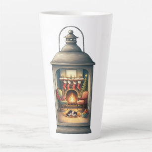 Latte-Tasse-Christmas-Laterne Milchtasse