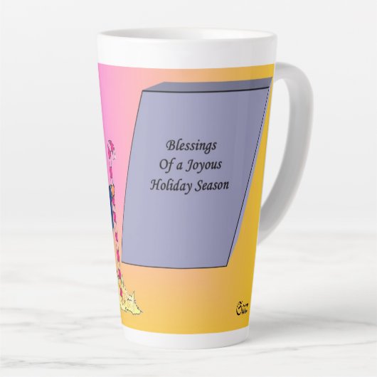 Latte Tasse / Christmas Shepherd (Rechte Ecke)