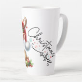 Latte Tasse Christmas Vibes (Rechte Ecke)
