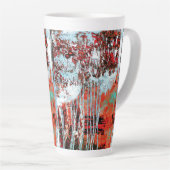 Latte-Tasse – Corrosion Pulse Milchtasse (Rechte Ecke)
