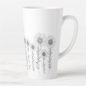 Latte Tasse Daisy Floral (Rechts)