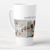Latte Tasse des Vaters - Benutzerdefiniert 3 Foto  (Linke Ecke)