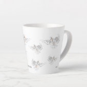 Latte Tasse: Doves Milchtasse (Rechte Ecke)