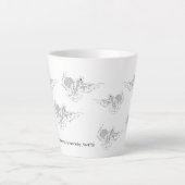 Latte Tasse: Doves Milchtasse (Vorderseite)