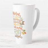 Latte Tasse-Erntedank Milchtasse (Rechte Ecke)