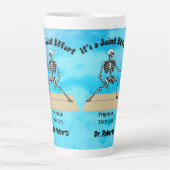 Latte Tasse - "Es ist eine gemeinsame Anstrengung" (Vorderseite)