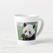Latte Tasse Foto Riesenpanda , Tiere . Latte Tasse (Rechte Ecke)