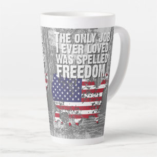 Latte-Tasse – Freedom Job Milchtasse