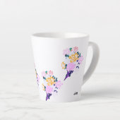 Latte Tasse: Frühlingsblumen Milchtasse (Rechte Ecke)