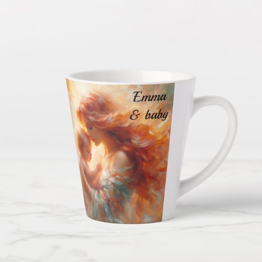 Latte-Tasse für die Mutter Milchtasse (Rechts)