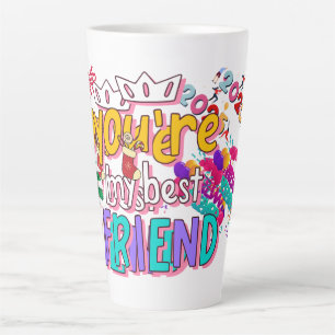 Latte Tasse für Ihre Freundin Weihnachtsgeschenk