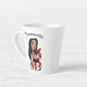 Latte Tasse für Jeannette (Linke Ecke)