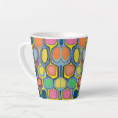LATTE TASSE "GEO COLOR (Linke Ecke)
