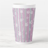 Latte-Tasse – Gingham Orchard Milchtasse (Vorderseite)