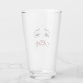 Latte-Tasse Glas (Rückseite)