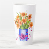 Latte Tasse, große Latte-Tasse Milchtasse (Vorderseite)