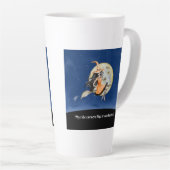 Latte Tasse, Hexe's Sweet Ride Milchtasse (Rechte Ecke)