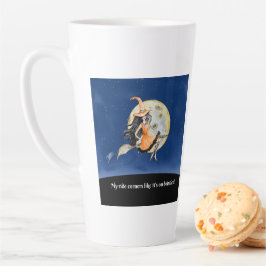 Latte Tasse, Hexe's Sweet Ride Milchtasse
