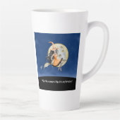 Latte Tasse, Hexe's Sweet Ride Milchtasse (Rechts)