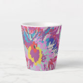 Latte Tasse: Hibiskus Blume Milchtasse (Vorderseite)