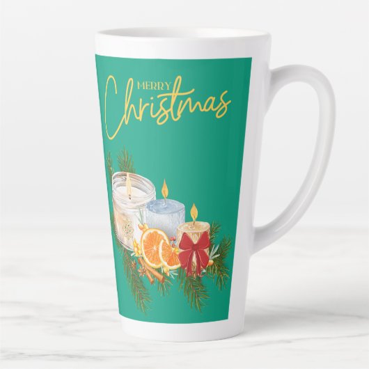 Latte Tasse im Stilstil (Rechts)