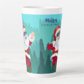 Latte Tasse im Stilstil (Vorderseite)