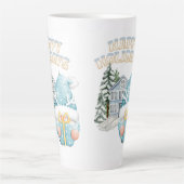 Latte Tasse im Stilstil (Vorderseite)