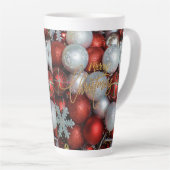 Latte Tasse im Stilstil (Rechte Ecke)