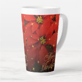 Latte Tasse im Stilstil (Rechte Ecke)
