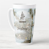 Latte Tasse im Stilstil (Linke Ecke)