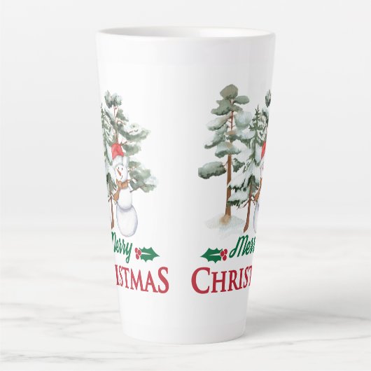 Latte Tasse im Stilstil (Vorderseite)