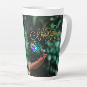 Latte Tasse im Stilstil