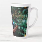 Latte Tasse im Stilstil (Rechts)