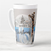 Latte Tasse im Stilstil (Linke Ecke)