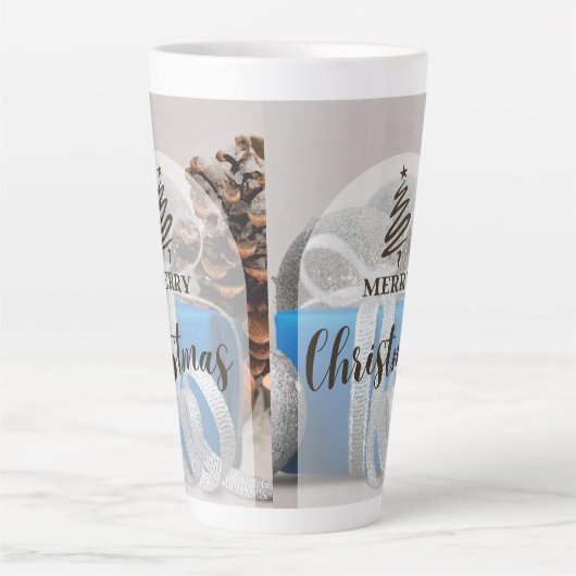 Latte Tasse im Stilstil (Vorderseite)