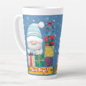 Latte Tasse im Stilstil (Linke Ecke)