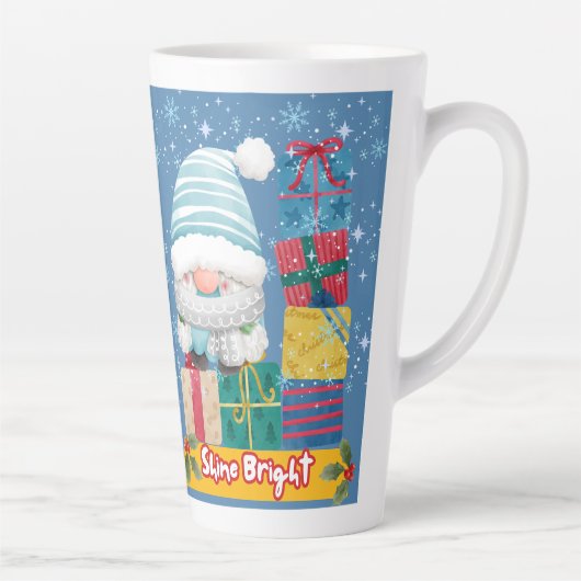 Latte Tasse im Stilstil (Rechts)