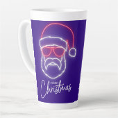 Latte Tasse im Stilstil (Linke Ecke)