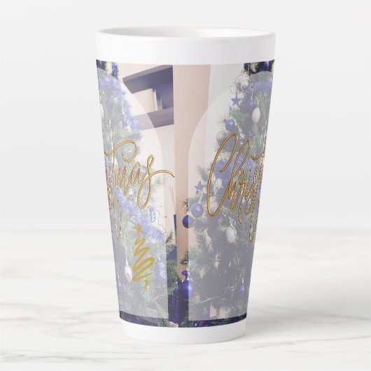 Latte Tasse im Stilstil (Vorderseite)