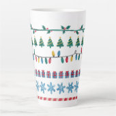 Latte Tasse im Stilstil (Vorderseite)